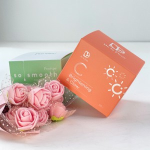 Chic Cosmetic Kraft Paper Box