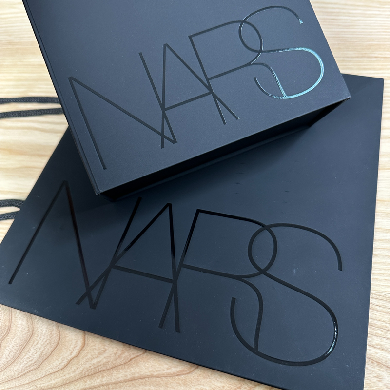 Black Luxe Foldable Box & Bag Set