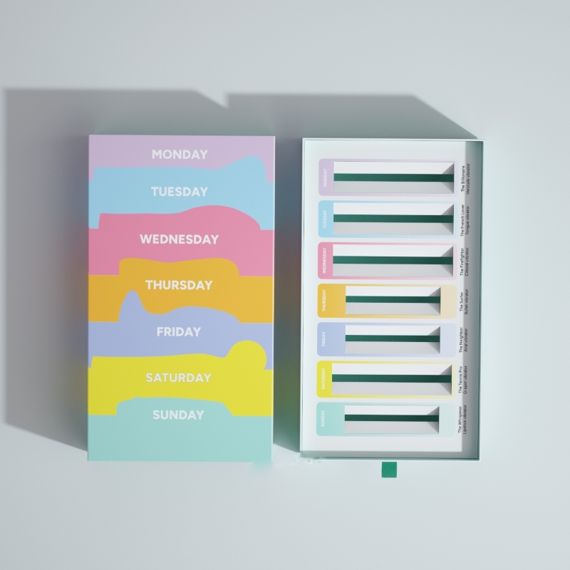 Colorful Weekday Gift Box