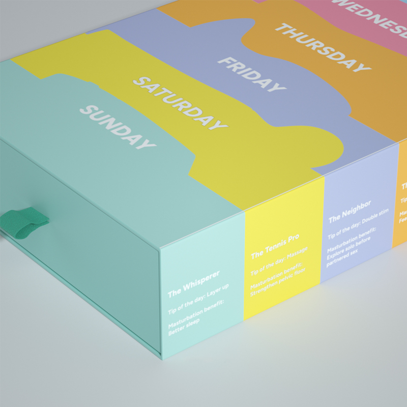 Colorful Weekday Gift Box