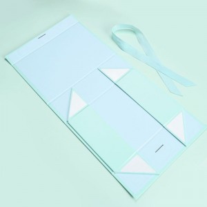 Mint Elegance Foldable Gift Box
