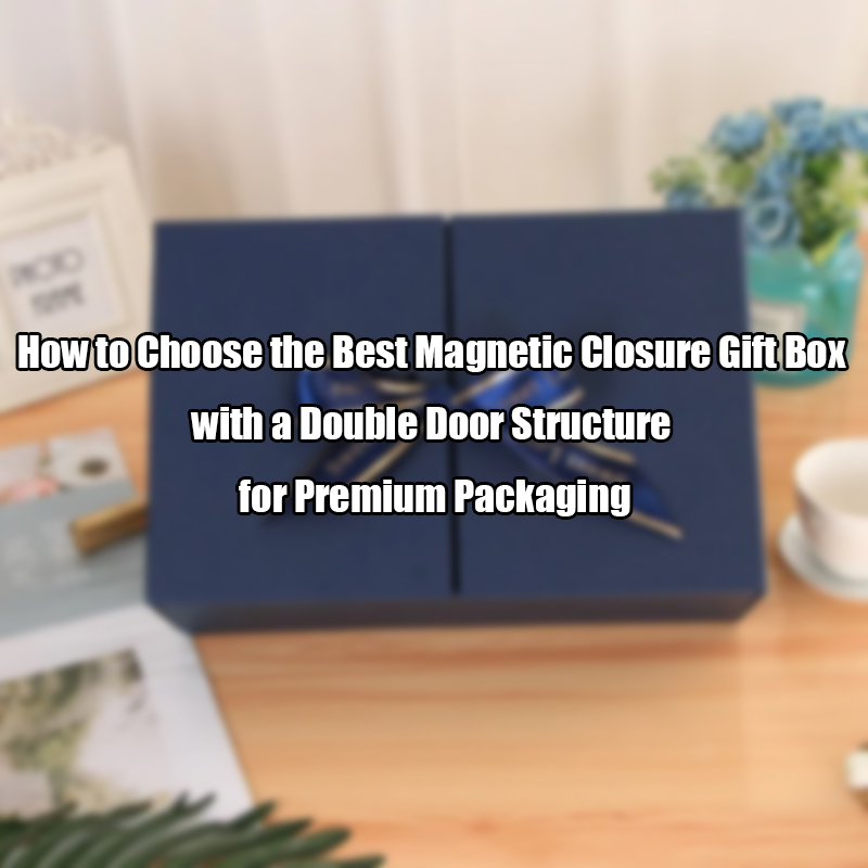 How to Choose the Best Magnetic Closure Gift Box with a Double Door Structure for Premium Packaging